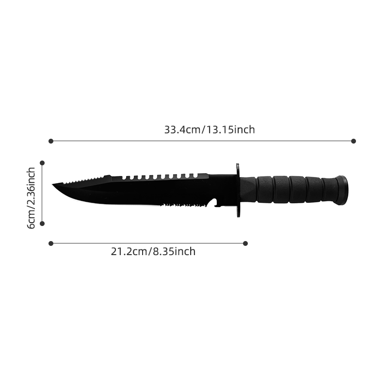 Heavy-duty utility tactical knife