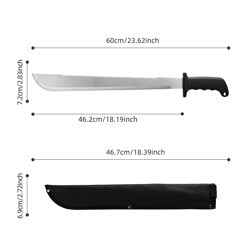 Stainless Steel Multi-Functional Machete