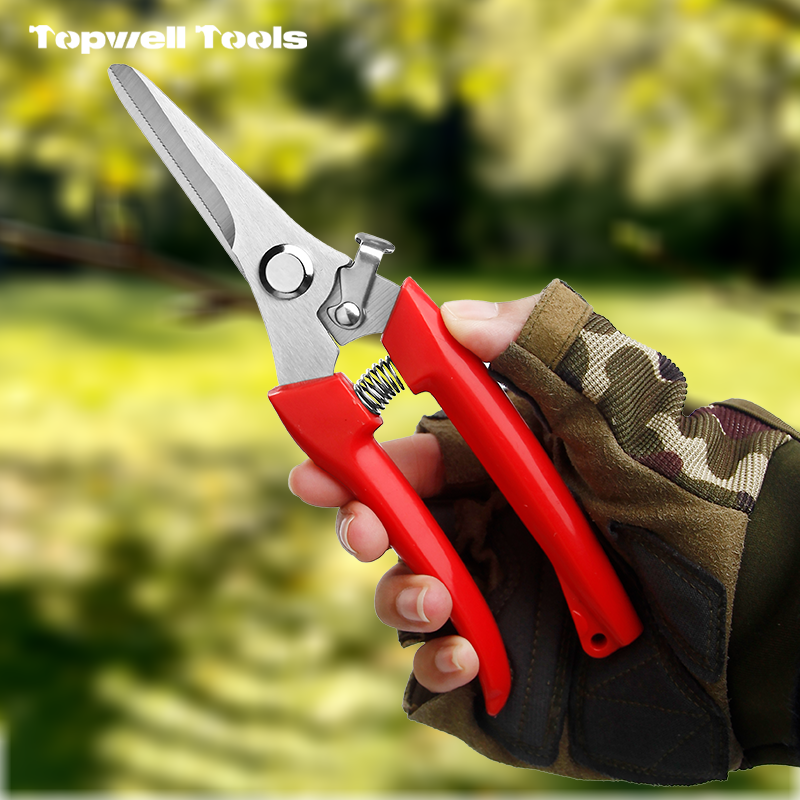 Stainless steel garden shears