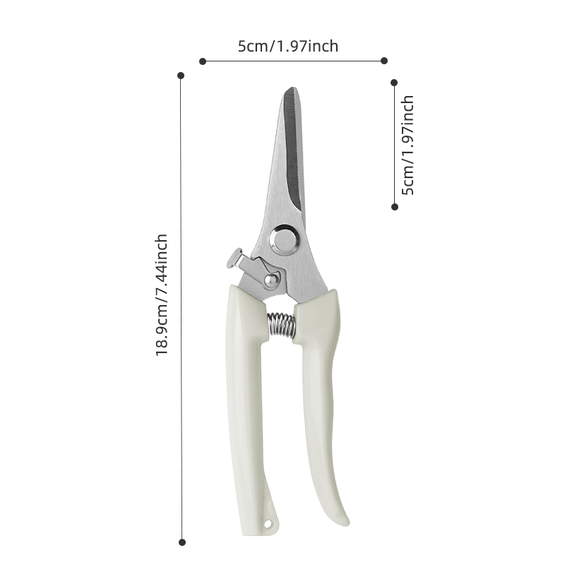 Stainless steel garden shears