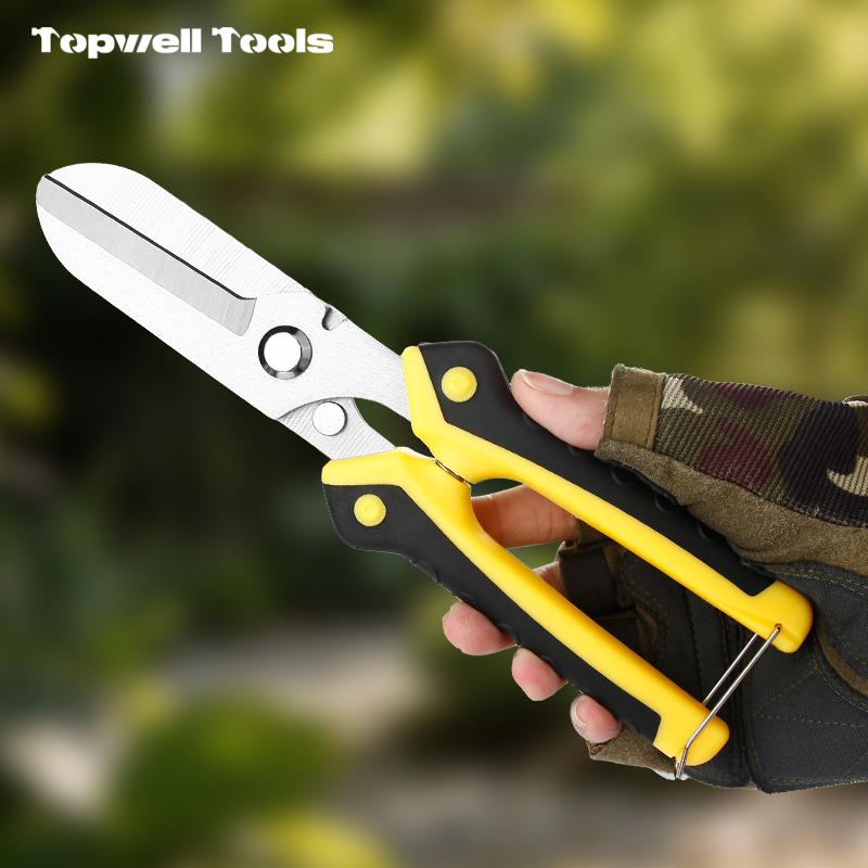 8.7-Inch Heavy Duty Multi-Purpose Utility Shears  with Stainless Steel Sharp Tip Blades