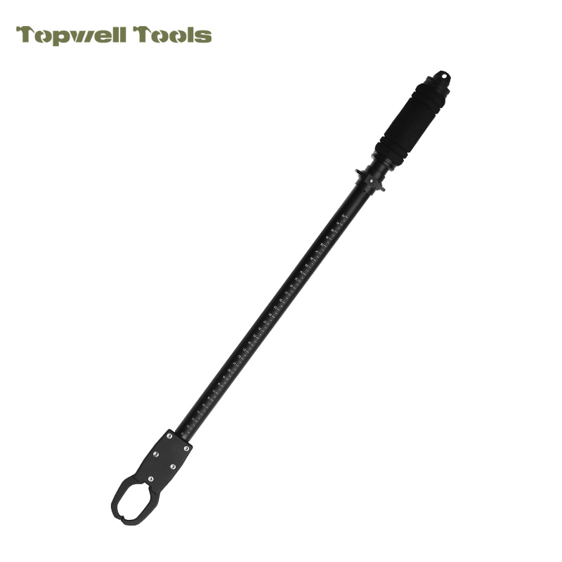 Professional 3-in-1 Fishing Lip Gripper with Built-in Weight Scale & Measuring Ruler