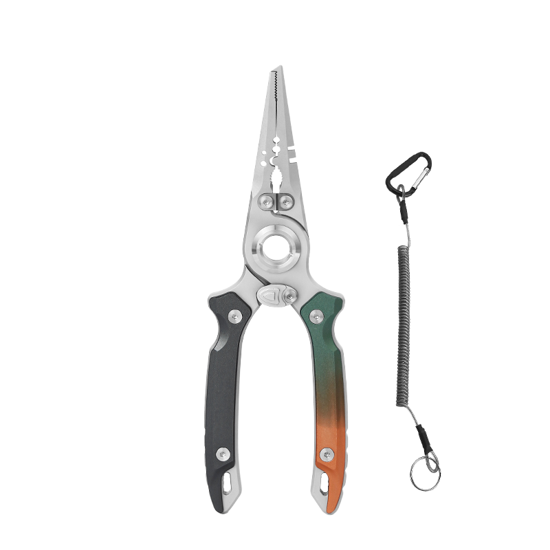 15-in-1 Fishing Multitool with Pocket Clip, Heavy Duty Stainless Steel Fishing Tool 
