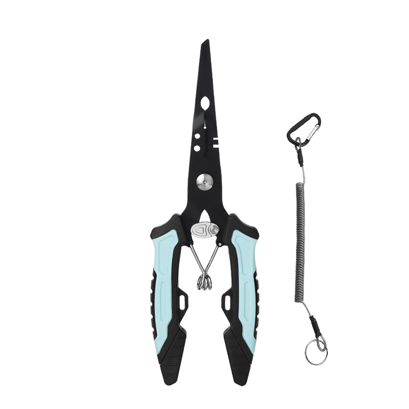 All-in-One Fishing Pliers with Survival Kit, Stainless Steel Multi-tool with Fire Starter