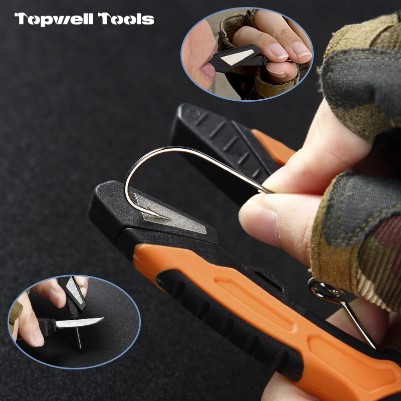 All-in-One Fishing Pliers with Survival Kit, Stainless Steel Multi-tool with Fire Starter