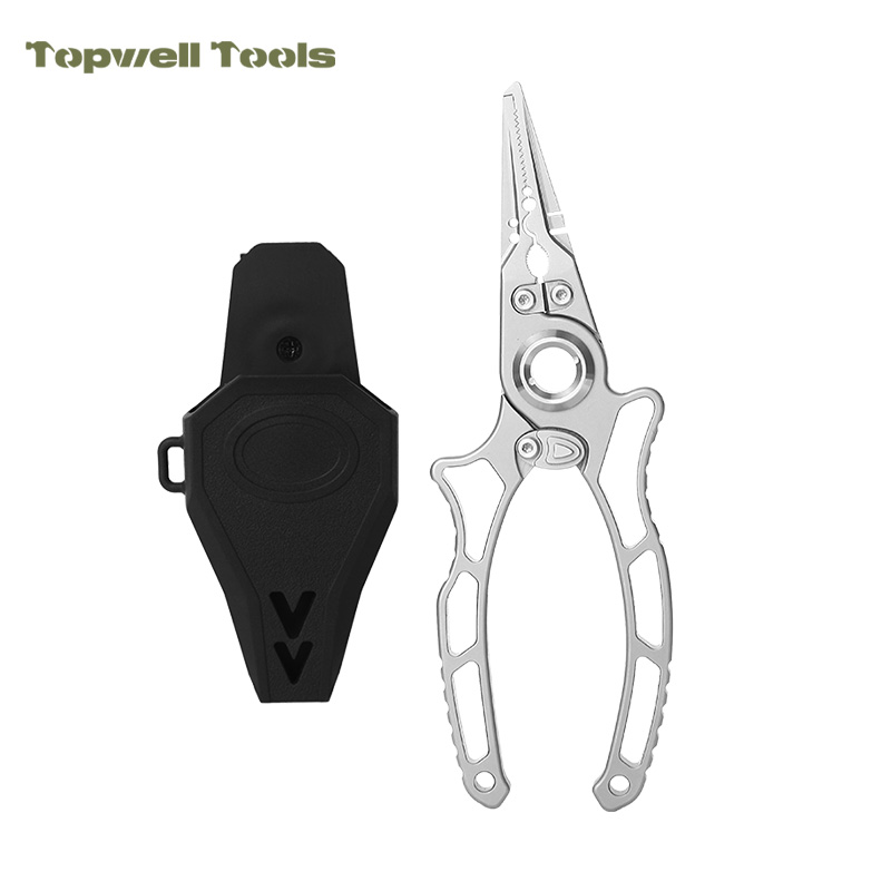 Multifunctional Fishing Scissors & Pliers with Safety Lock
