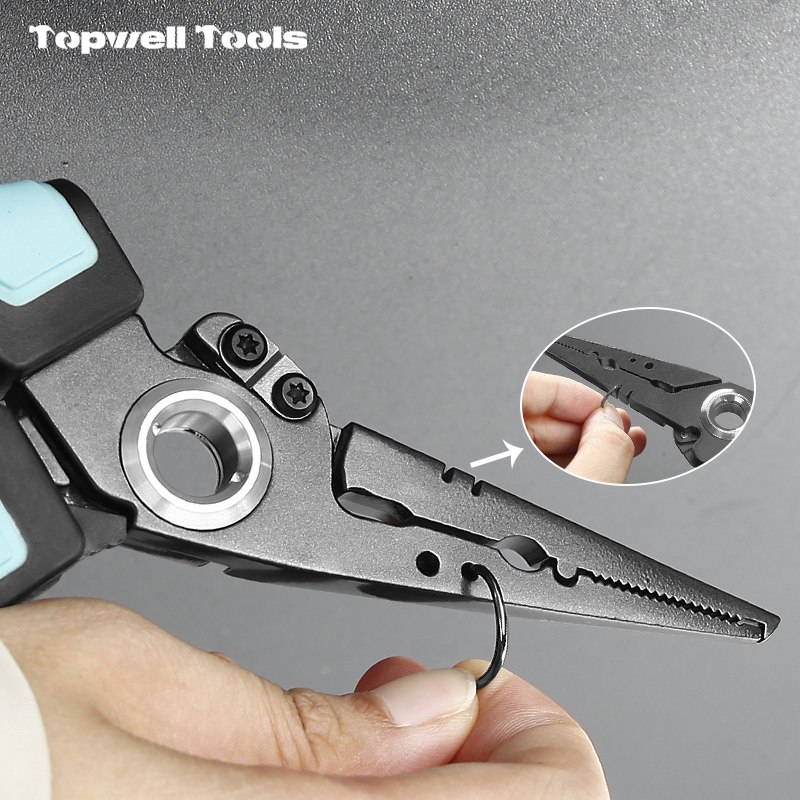 Precision Lure Fishing Pliers with Hook Adjuster