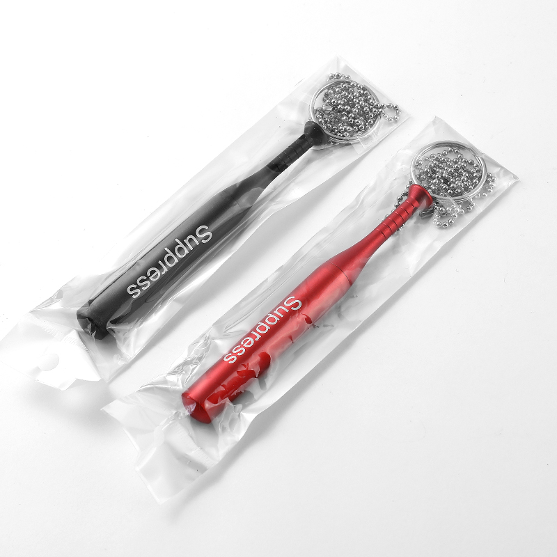 Aluminum Alloy Double-edged Blade Portable Lightweight Easy Carry Mini Outdoor Pocket Baseball Knife for Camping Survival