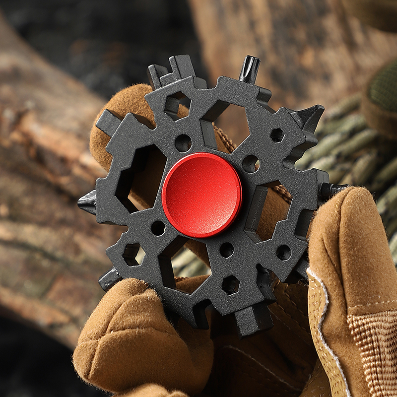 Snowflake Multitool 23 in 1 Screwdriver Bottle Opener Stainless Steel Snowflake