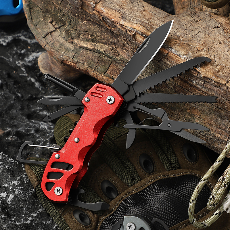Hunting Tactical Knife Outdoor EDC Keychain Pocket Camping Outdoor Knives Cutter Multi-Tool Knives