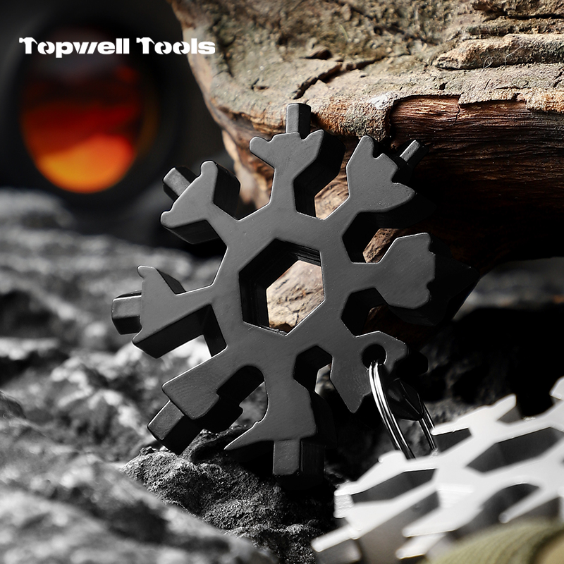 2-in-1 Heavy Duty Hammer Pliers & 18-in-1 Snowflake Tool