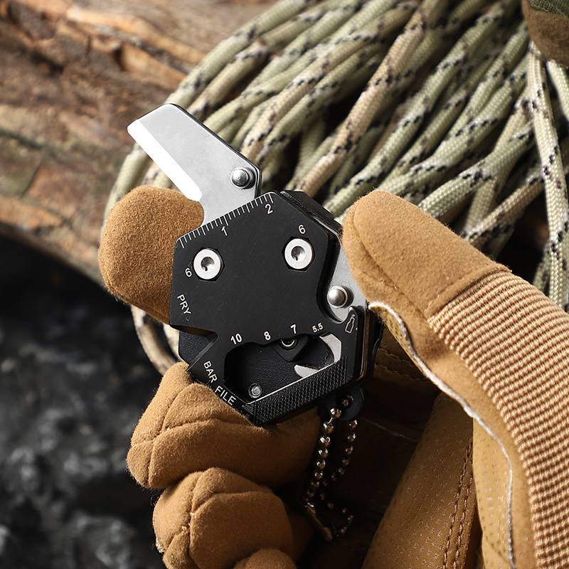 12-in-1 Heavy Duty Hammer Pliers & 14-in-1 Hexagon Pocket Wrench Knife