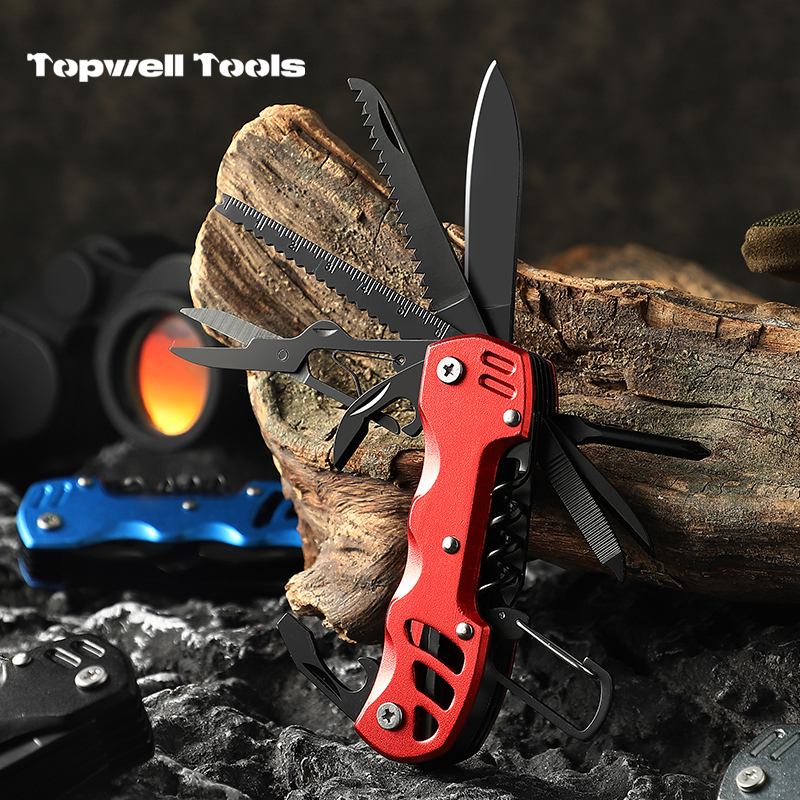 Hunting Tactical Knife Outdoor EDC Keychain Pocket Camping Outdoor Knives Cutter Multi-Tool Knives