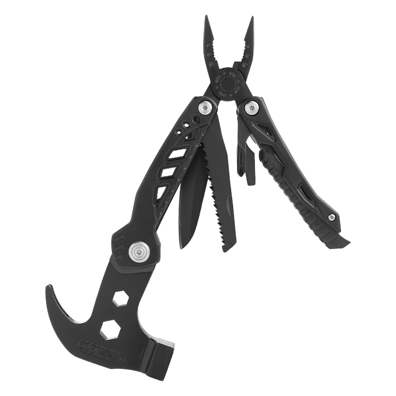Topwell Tools 12-in-1 Multi-Tool Hammer, Heavy Duty Stainless Steel Survival Gear