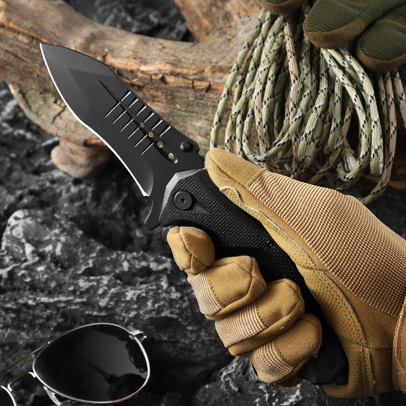 Stainless Steel Camping Hunting Multifunction Folding Pocket Knife