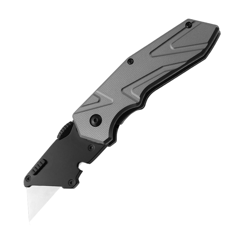 Premium Folding Utility Knife with SK5 Steel Blade