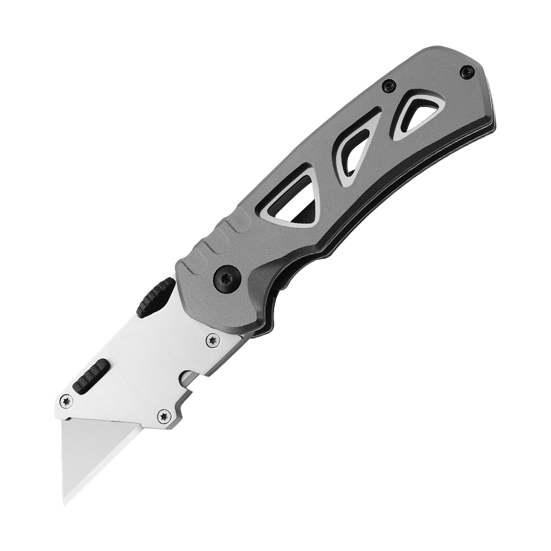 Stainless Steel Folding Utility Knife Slidin