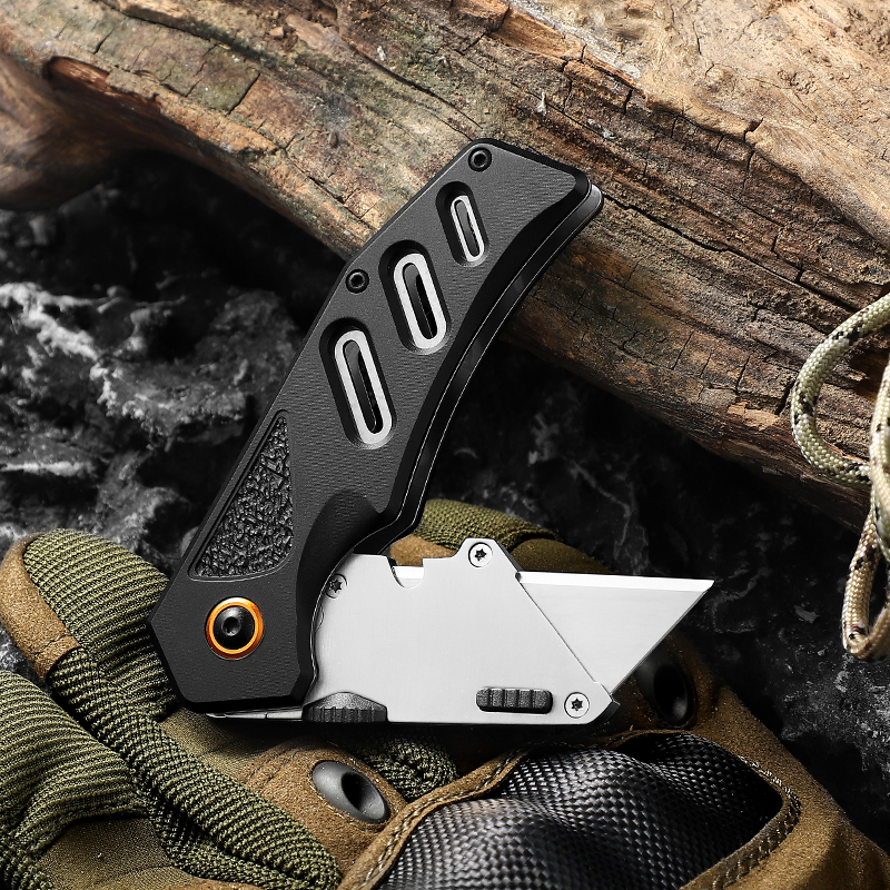Stainless Steel Multi Function Folding Utility Knife
