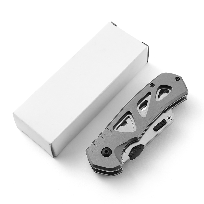 Stainless Steel Folding Utility Knife Slidin