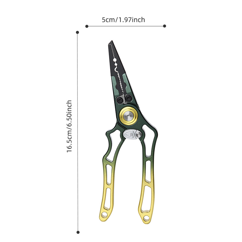 Aluminum Alloy Multifunctional Fishing Pliers - Split Ring Opener