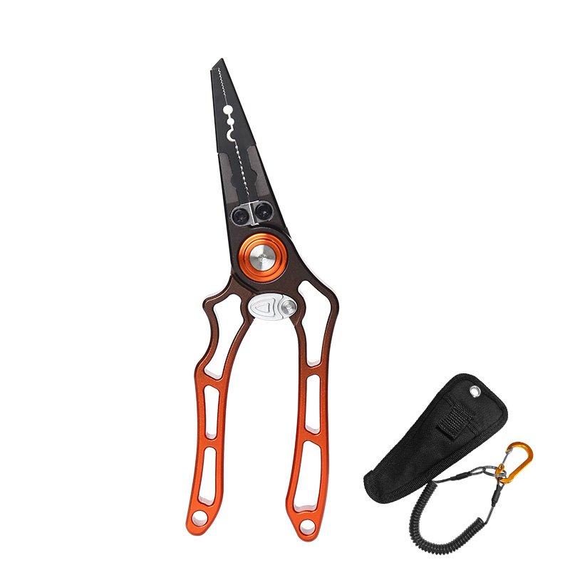 Aluminum Alloy Multifunctional Fishing Pliers - Split Ring Opener
