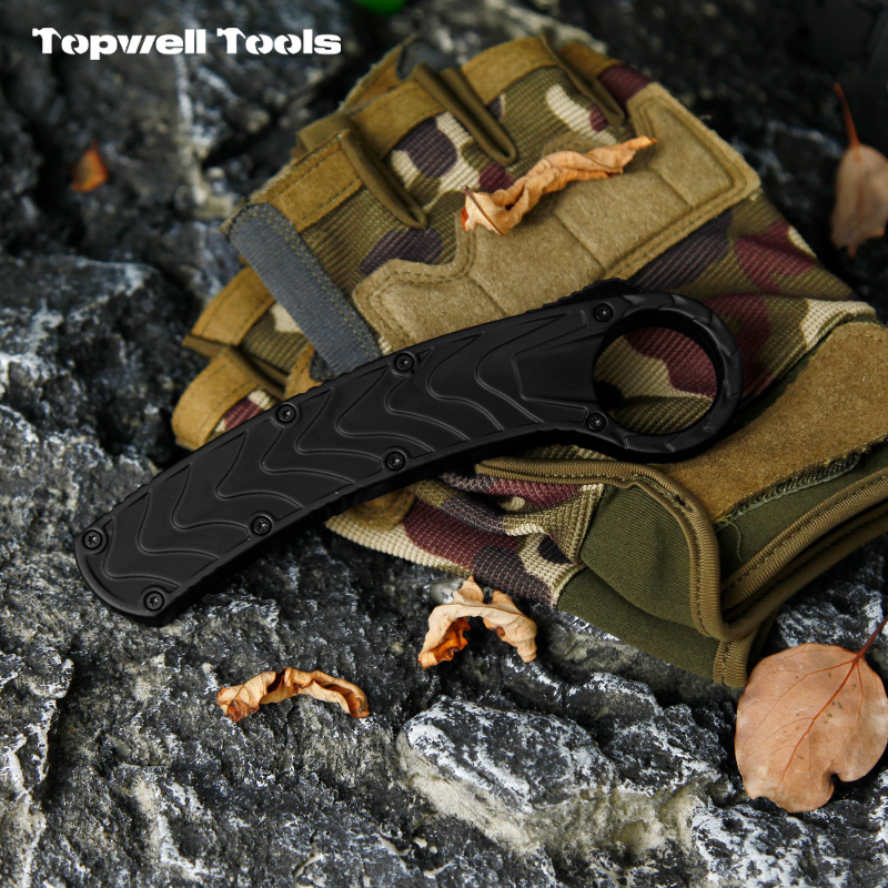 Automatic Karambit Knife - 420 Stainless Steel Hawkbill Automatic Karambit Knife - 420 Stainless Steel Hawkbill