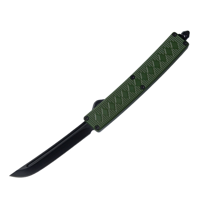 Olive Green Tactical OTF Automatic Knife Olive Green Tactical OTF Automatic Knife