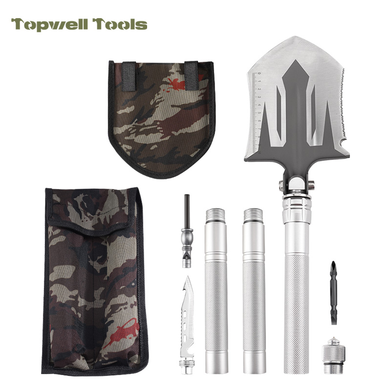 Tactical Folding Pocket Knife with Full Metal Stonewashed Handle