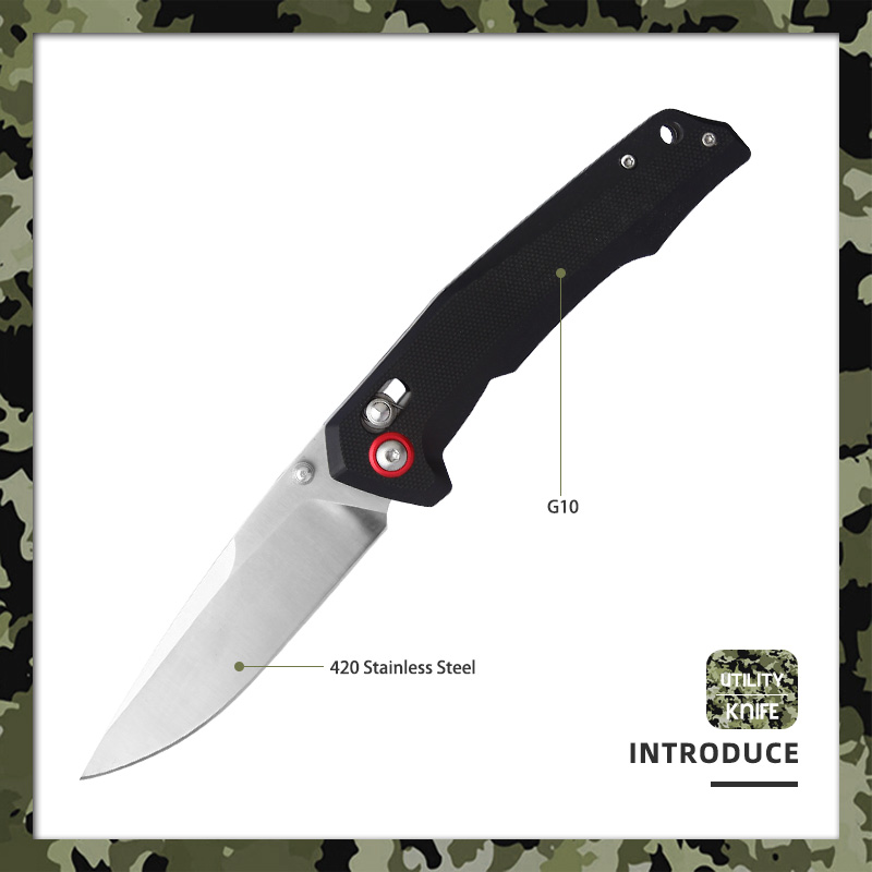 Professional G10 Tactical Folding Pocket Knife Professional G10 Tactical Folding Pocket Knife