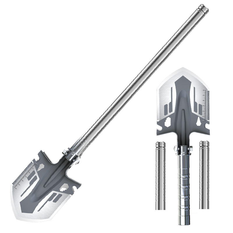 Heavy-Duty D-Handle Tactical Survival Shovel Heavy-Duty D-Handle Tactical Survival Shovel
