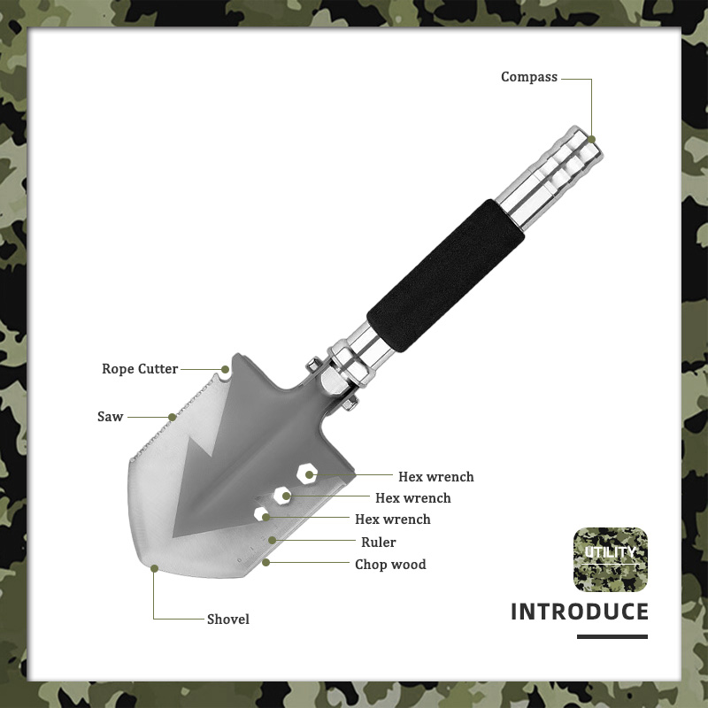 Premium Emergency Off-Road Trenching Tool Premium Emergency Off-Road Trenching Tool