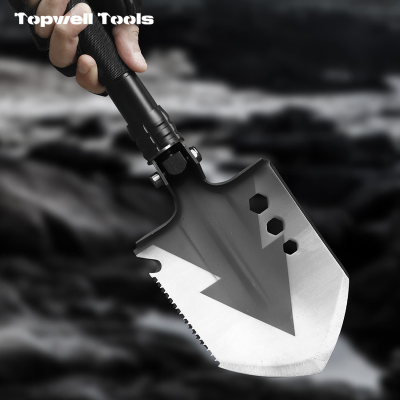 Multi-Functional Breakdown Camping Spade Kit