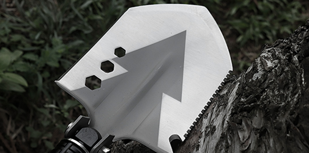 Heavy duty breakdown camping trowel