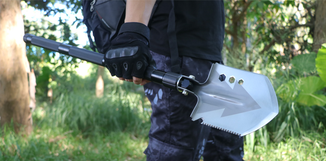 camping survival gear with whistle