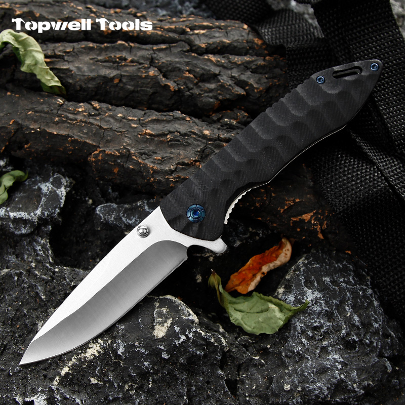 Ergonomic 420 Stainless Steel Folding Pocket Tool