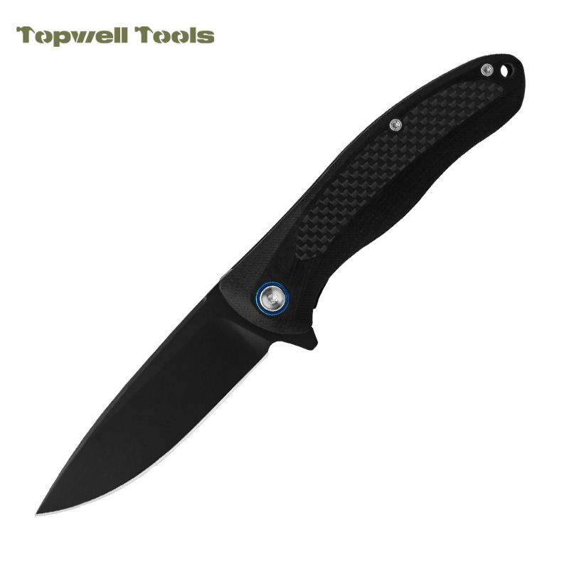 G10 and Carbon Fiber Handle &ndash; 420 Stainless Steel Pocket Utility Tool