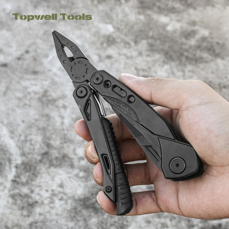 Matte Black 15-in-1 Outdoor Multi-Tool Pliers Matte Black 15-in-1 Outdoor Multi-Tool Pliers