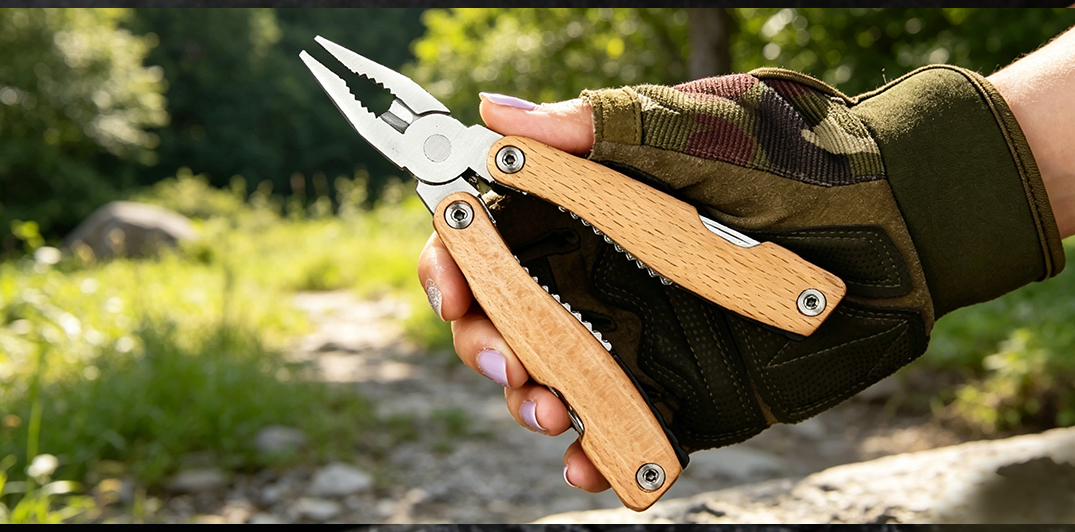Wooden Handle Multi-tool