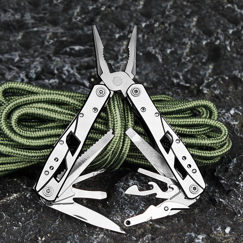Heavy Duty 2Cr13 Stainless Steel Pocket Multi-Tool for Camping