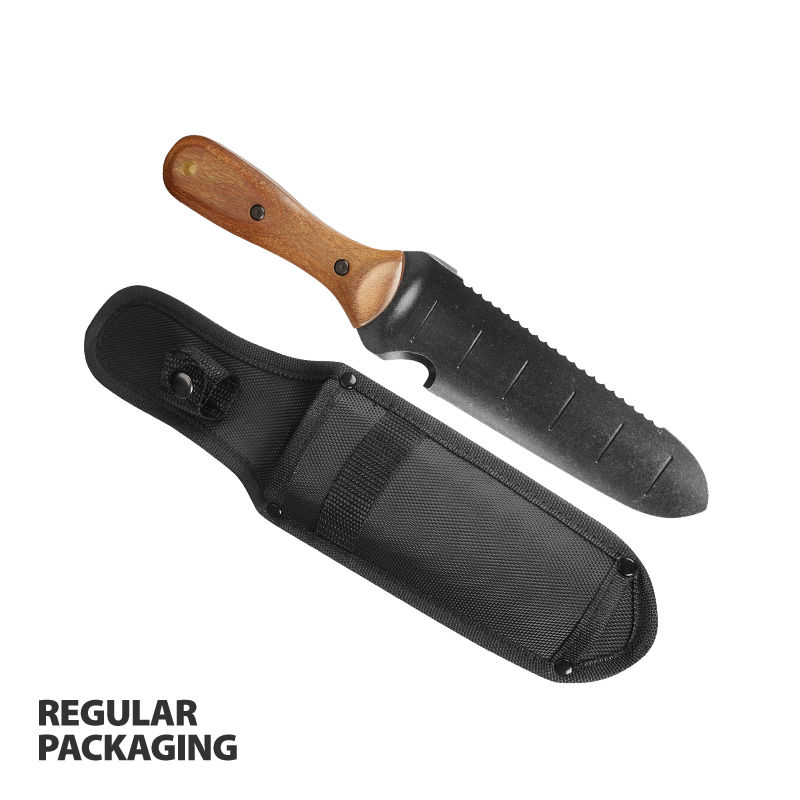 12" Heavy Duty Gardening Trowel with Ipe Wood Handle & Nylon Sheath 12" Heavy Duty Gardening Trowel with Ipe Wood Handle & Nylon Sheath