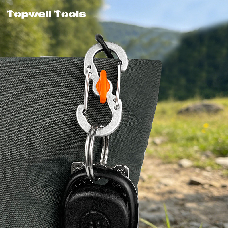 S-Type Dual-Gated Locking Carabiner