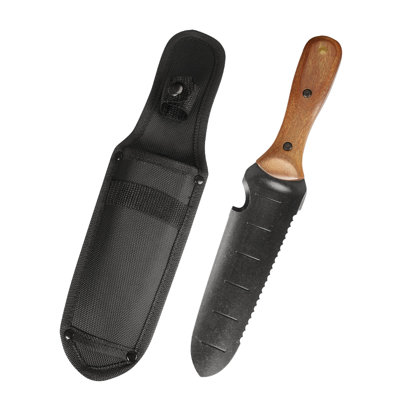 12" Heavy Duty Gardening Trowel with Ipe Wood Handle & Nylon Sheath 12" Heavy Duty Gardening Trowel with Ipe Wood Handle & Nylon Sheath