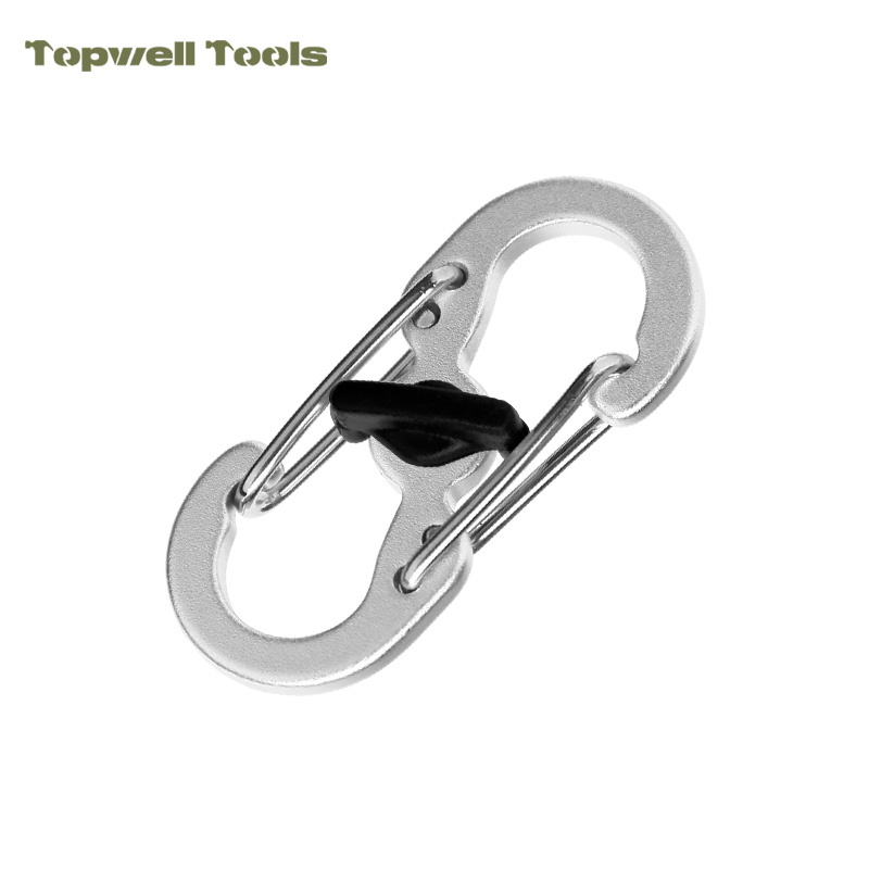 S-Type Dual-Gated Locking Carabiner