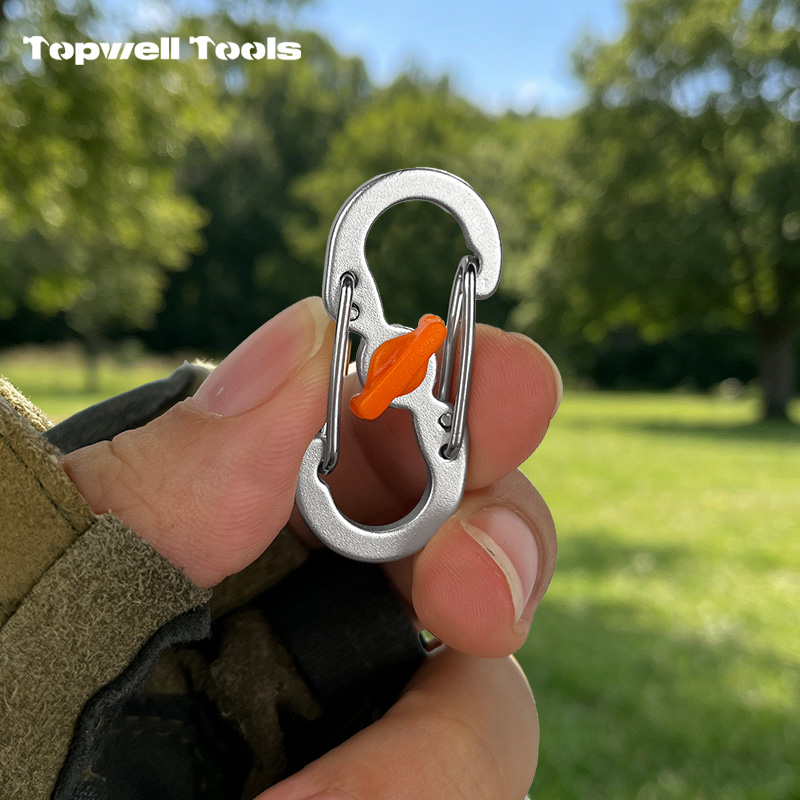 S-Type Dual-Gated Locking Carabiner