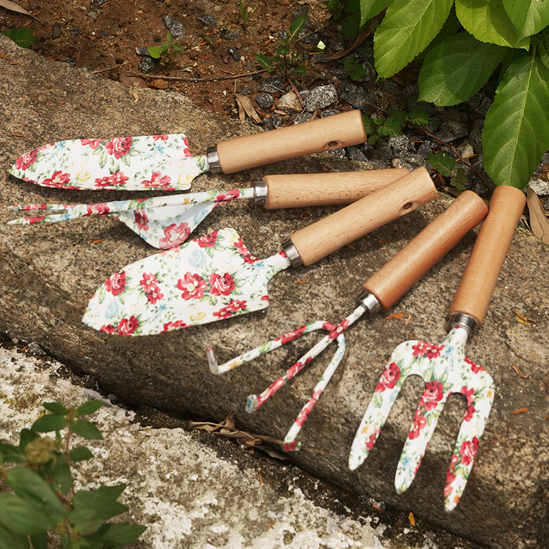 5-Pack Ergonomic Garden Tools Set