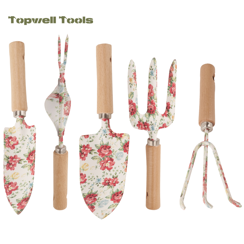5-Pack Ergonomic Garden Tools Set