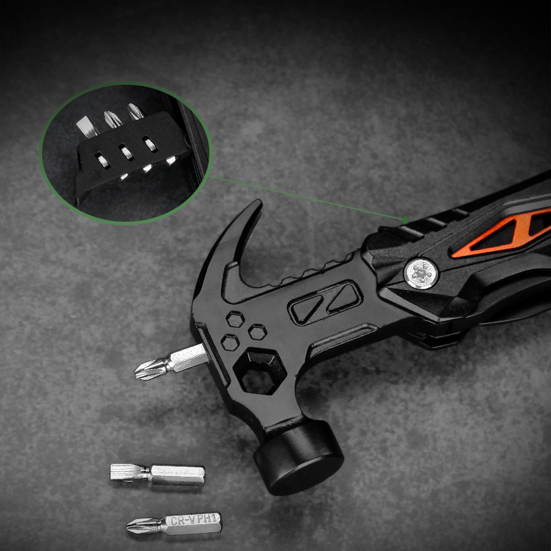 21-in-1 Multi-functional Pocket Tool with Nail Claw 21-in-1 Multi-functional Pocket Tool with Nail Claw