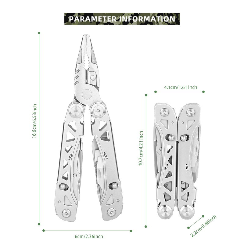 18-in-1 Multi-Functional Everyday Carry Pocket Tool 18-in-1 Multi-Functional Everyday Carry Pocket Tool