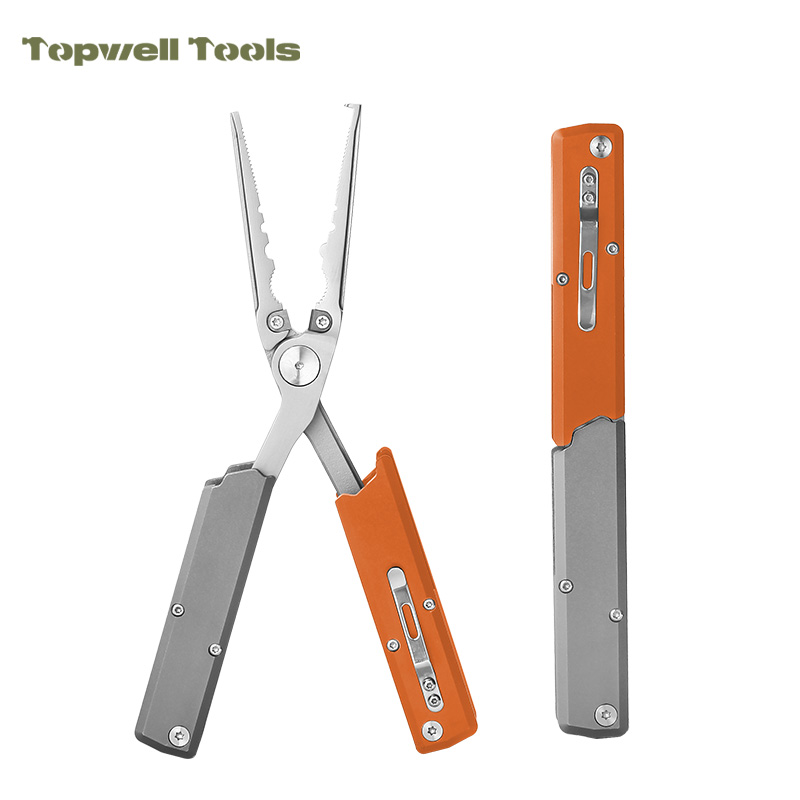 13-in-1 Professional Fishing Multi-tool - Heavy Duty Fishing Scissors & Pliers with Knife