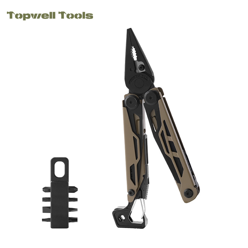 Compact Folding Pocket Multi-Tool Pliers